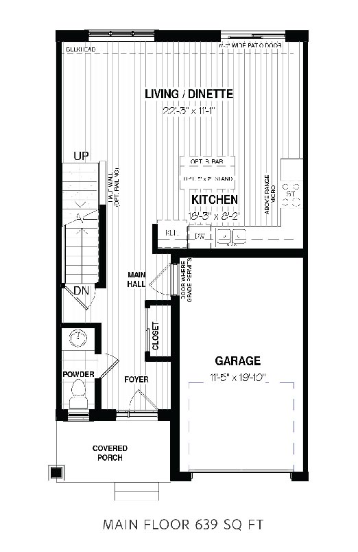 Main Floor Plan